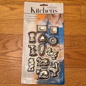 Silver Chocolate and Candy Molds NEW